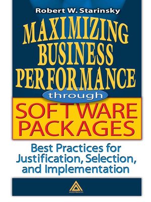 cover image of Maximizing Business Performance through Software Packages